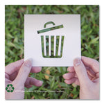 Healthcare Pre-Printed High-Density Can Liners, Soiled Linen, 45 gal, 18 mic, 40" x 48", Blue, Flat Pack, 200/Carton