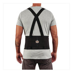 ProFlex 1650 Economy Elastic Back Support Brace, Small, 25" to 30" Waist, Black