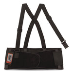 ProFlex 1650 Economy Elastic Back Support Brace, Small, 25" to 30" Waist, Black