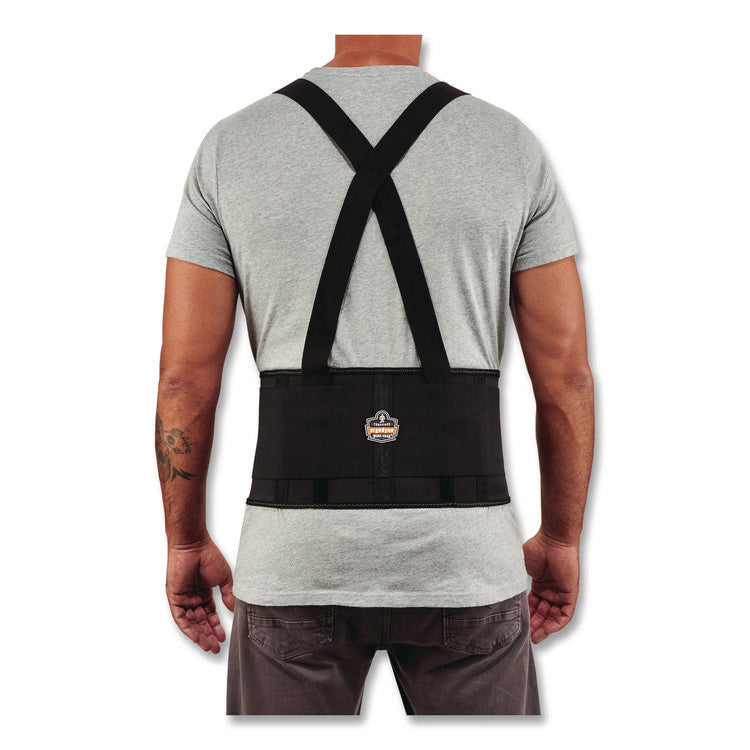 ProFlex 1650 Economy Elastic Back Support Brace, Medium, 30" to 34" Waist, Black