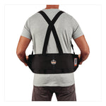 ProFlex 1650 Economy Elastic Back Support Brace, 2X-Large, 42" to 46" Waist, Black