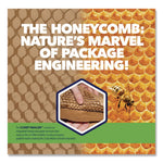 Curby Mailer Self-Sealing Recyclable Mailer, Paper Padding, Self-Adhesive, #6, 13.38 x 18.5, 30/Carton