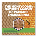 HexcelWrap Kraft Paper Cushioning Roll, 15.25" x 840 ft, Brown Kraft