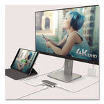 USB-C Multiport Adapter, Gray/White