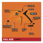 Dual Temp Hot Glue Gun, Orange/Black