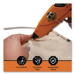 Dual Temp Hot Glue Gun, Orange/Black