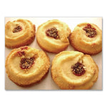 Premium Berry Jam Shortbread Cookies, Raspberry, 2 Oz Pack, 36/carton