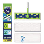 Max/XL Wet Refill Cloths, 16.5 x 9, White, 12/Tub, 6 Tubs/Carton