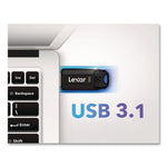 S803.1 USB Flash Drive, 128 GB, Black