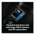 High-Performance PRO BLUE Series SDXC Memory Card, UHS-I V30 U1 Class 10, 128 GB