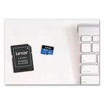 High Performance BLUE Series microSDXC Memory Card with Adapter, UHS-I V30 U1 Class 10, 128 GB, 2/Pack