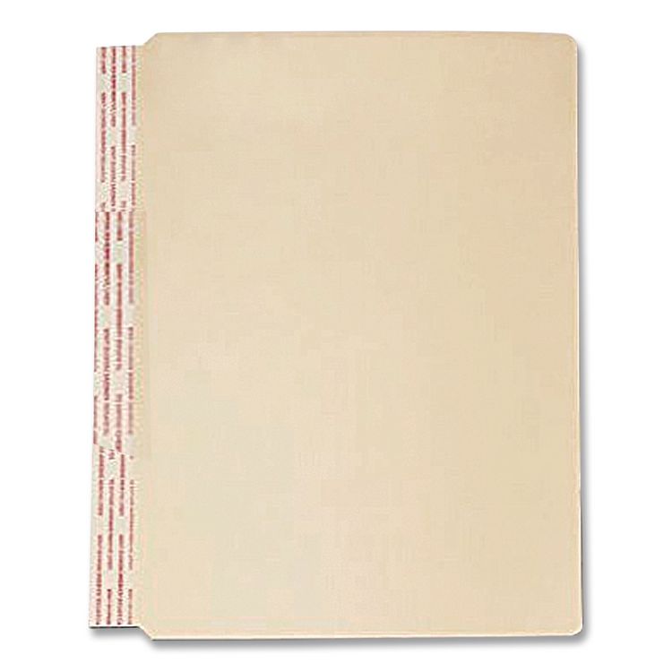 Standard Side-Flap Classification Folder Dividers, Letter Size, Manila, 100/Box