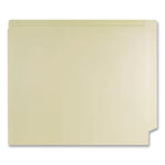 Economy End Tab File Folder, Straight Tabs, Letter Size, 0.75" Expansion, 100/Box