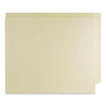 End Tab Fastener Folders, 0.75" Expansion, 2 Fasteners, Letter Size, Manila Exterior, 250/Box