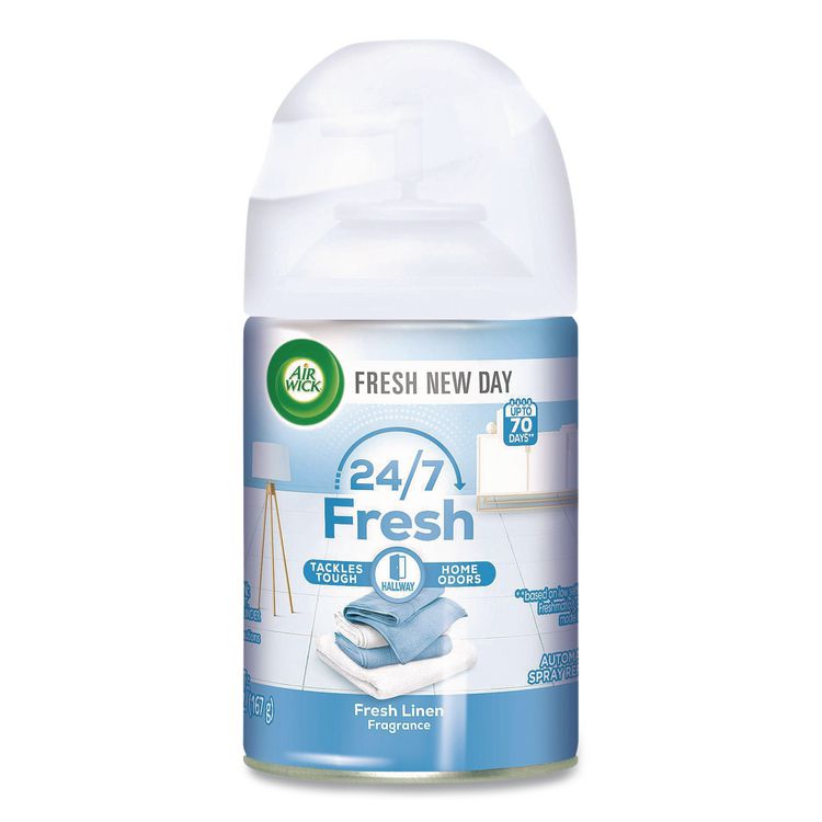 Freshmatic Ultra Automatic Spray Refill, Fresh Linen, 5.89 Oz Aerosol Spray