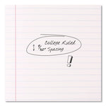 Square Deal Composition Book, Medium/College Rule, Black Cover, (100) 9.75 x 7.5 Sheets