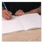 Square Deal Composition Book, Medium/College Rule, Black Cover, (100) 9.75 x 7.5 Sheets