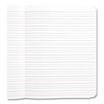 Primary Journal Creative Writing Composition Book, Manuscript Format, Blue/Black/White Cover, (100) 9.75 x 7.5 Sheets