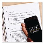 Style Wirebound Notebook, 1-Subject, Medium/College Rule, Randomly Assorted Cover Color, (80) 11 x 8.5 Sheets