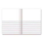 Primary Journal Half Page Ruled, Blue Marble Cover, Primary Rule, (100) 9.75 x 7.5 Sheets