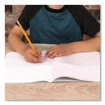 Primary Journal Half Page Ruled, Blue Marble Cover, Primary Rule, (100) 9.75 x 7.5 Sheets