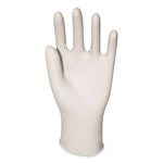 General-Purpose Latex Gloves, Powder-Free, X-Large, 4.4 mil Thick, 9.5" Long, Natural, 100/Box