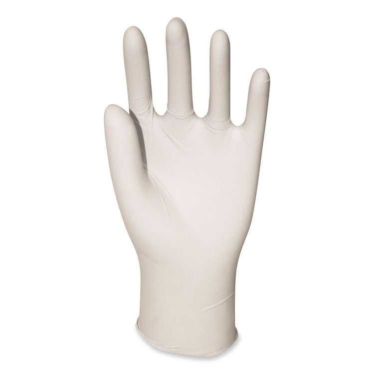 General-Purpose Latex Gloves, Powder-Free, X-Large, 4.4 mil Thick, 9.5" Long, Natural, 100/Box