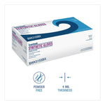 Powder-Free Synthetic Vinyl Gloves, Small, 4 mil Thick, 9.5" Long, Cream, 100/Box