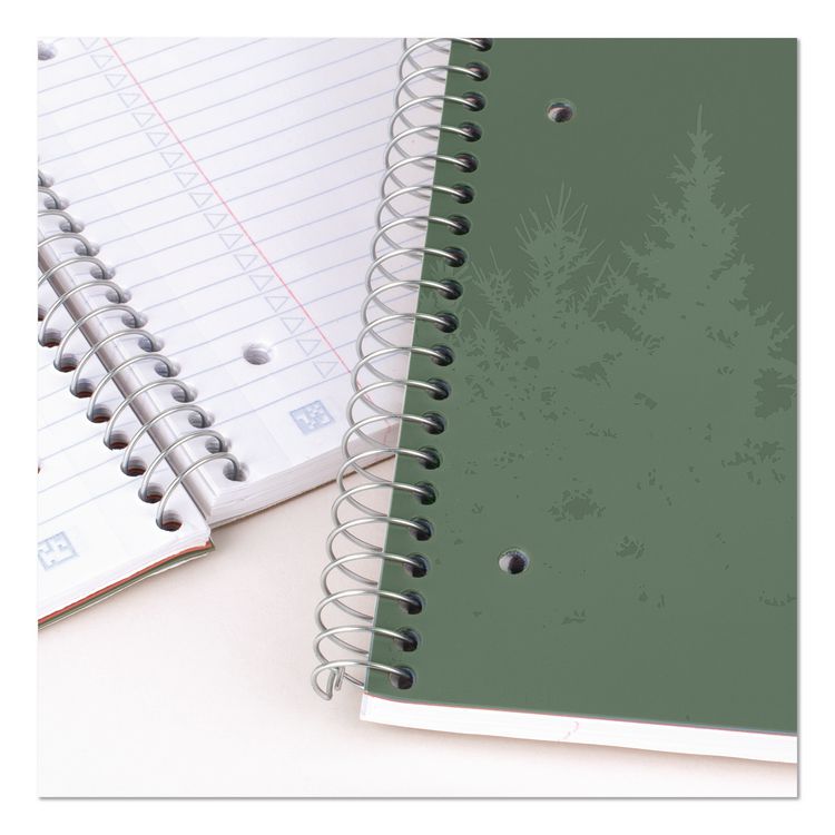 Recycled Notebook, 1-Subject, Medium/College Rule, Randomly Assorted Cover Color, (100) 11 x 8.5 Sheets