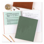 Recycled Notebook, 1-Subject, Medium/College Rule, Randomly Assorted Cover Color, (100) 11 x 8.5 Sheets