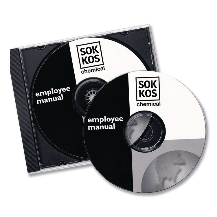 Laser Cd Labels, Matte White, 40/pack