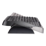 Standard Footrest, Adjustable, 17.63w X 13.13d X 3.75h, Graphite