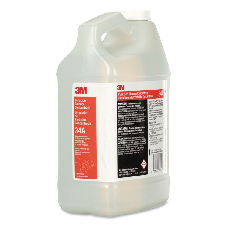 Peroxide Cleaner Concentrate, 0.5 Gal, 4/carton