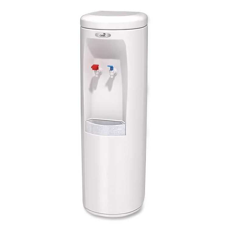 Atlantis Hot and Cold Water Dispenser, 1.4 gal, 12.8 x 13 x 40.5, White