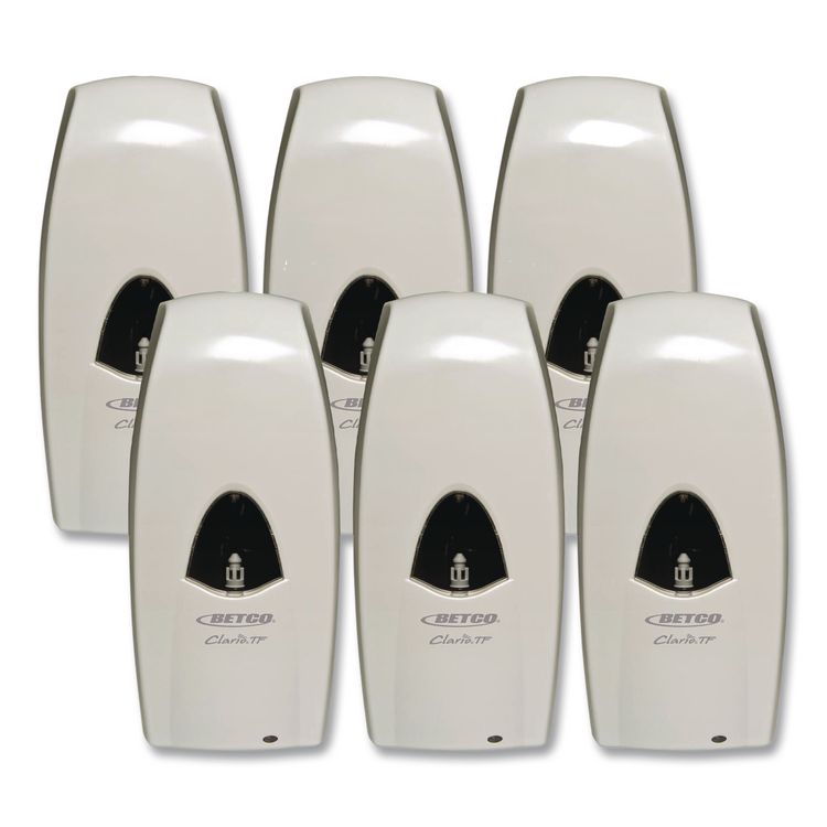 Clario Dispensing System Manual Foam Dispenser, 1,000 mL, 5.7 x 5 x 11.5, White, 6/Carton