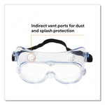 Safety Splash Goggle 334, Clear Lens