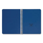 Prong Fastener Premium Pressboard Report Cover, Two-Piece Prong Fastener, 3" Capacity, 8.5 X 11, Dark Blue/dark Blue
