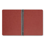 Prong Fastener Premium Pressboard Report Cover, Two-Piece Prong Fastener, 3" Capacity, 8.5 X 11, Red/red