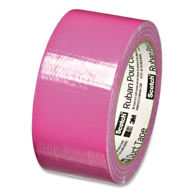 Duct Tape, 1.88" X 20 Yds, Hot Pink