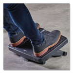 Ultimate Foot Support, HPS, 17.75w x 13.25d x 4 to 6.5h, Black/Gray