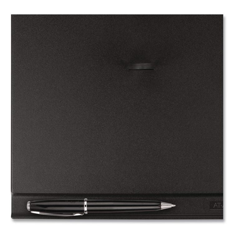 Desk Calendar Base for Loose-Leaf Refill, 3.5 x 6, Black