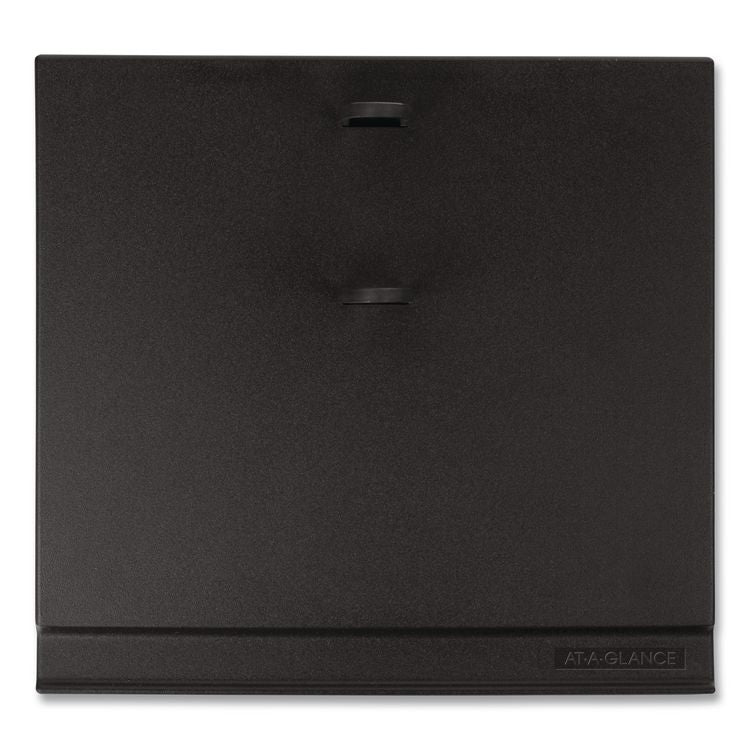 Desk Calendar Base for Loose-Leaf Refill, 3.5 x 6, Black