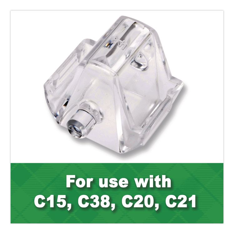Replacement Core for C15, C38, C20, C21 Tape Dispensers, For 1" Core Tapes, Clear