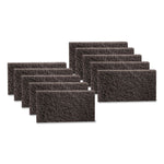 Doodlebug Hi-Pro Utility Pad, 4.63 x 10, Black, 10/Box