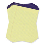 Legal Ruled Pads, Narrow Rule, 50 Canary-Yellow 8.5 X 11.75 Sheets, 4/pack