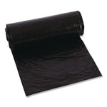 Linear Low-Density Can Liners, 56 gal, 0.9 mil, 43" x 47", Black, 10 Bags/Roll, 10 Rolls/Carton