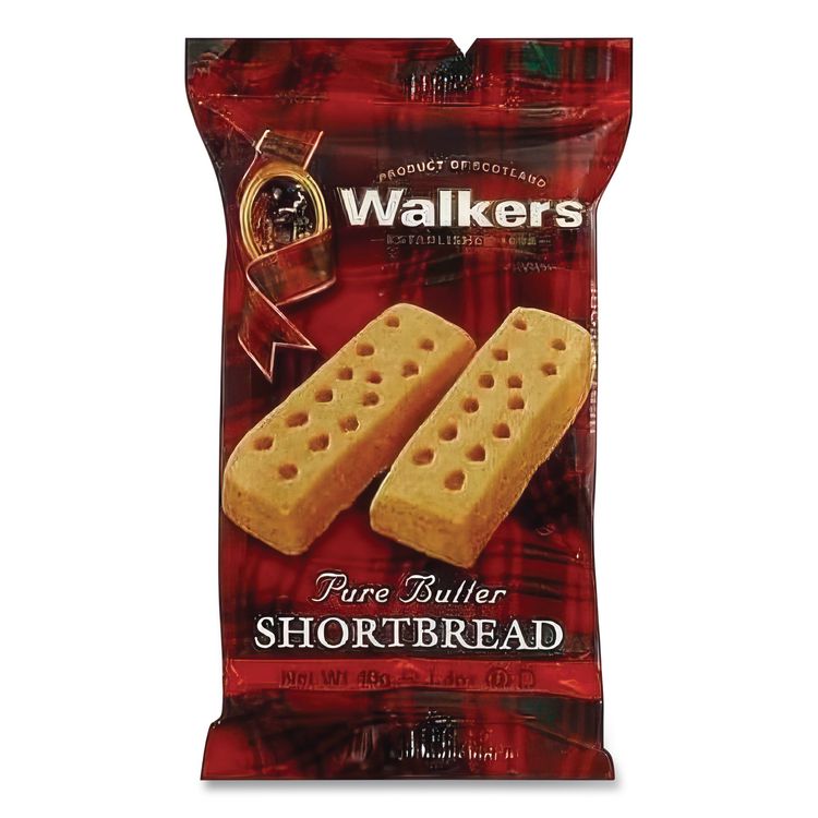 Shortbread Cookies, 2/pack, 24 Packs/box