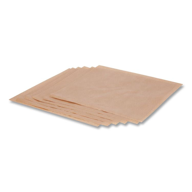 EcoCraft Grease-Resistant Paper Wraps and Liners, 12 x 12, Natural, 1,000/Box, 5 Boxes/Carton