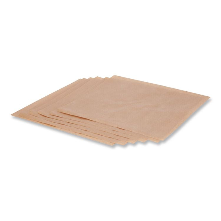 EcoCraft Grease-Resistant Paper Wraps and Liners, 14 x 14, Natural, 1,000/Box, 4 Boxes/Carton