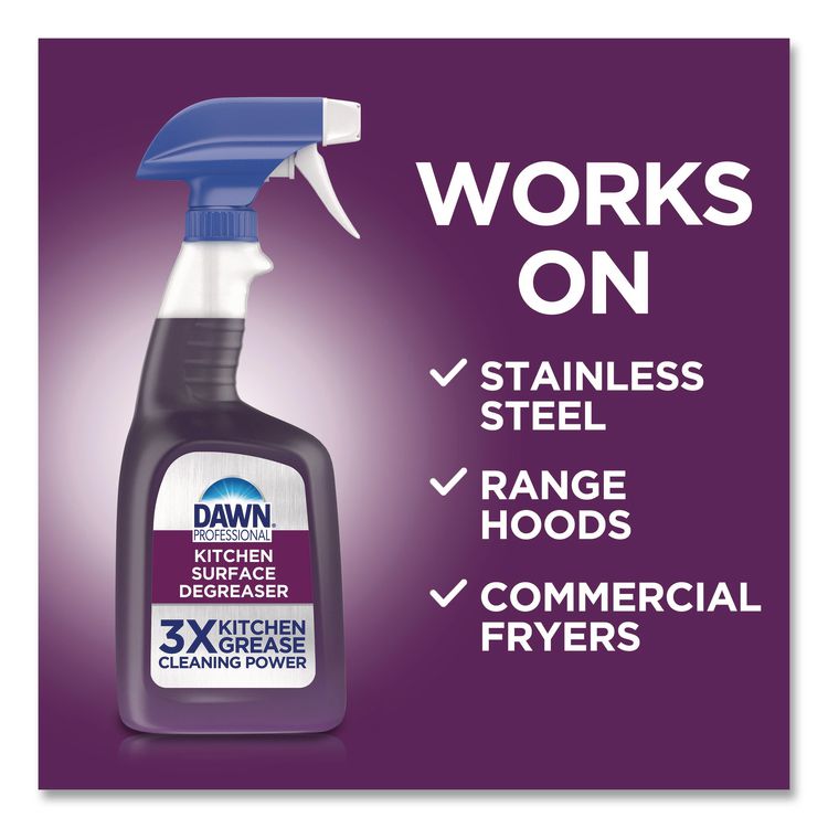 Multi-Surface Heavy Duty Degreaser, Fresh Scent, 32 oz Spray Bottle